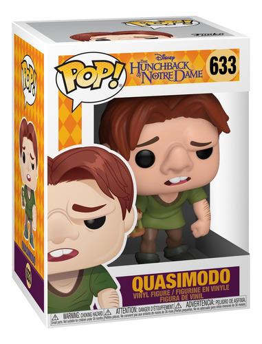 Funko Pop! Disney: O Corcunda De Notre Dame - Quasimodo, Mu