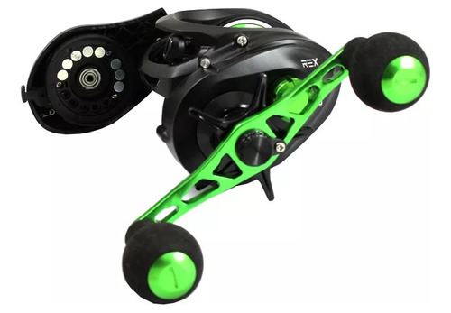 Reel Rotativo Omoto Rex 300 Magnetico 8.1:1 6rulemanes Zurdo