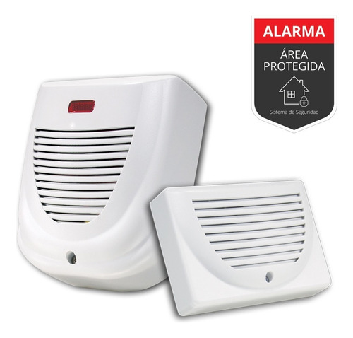 Sirena Para Alarma Domiciliaria Exterior+interior-12c