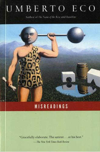 Libro Misreadings - Umberto Eco-inglés
