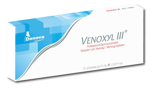 Venoxyl Iii 10 Und X 2ml - mL a $4170