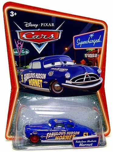 Cars Disney Pixar Doc Hudson Hornet En 1/55 De Mattel