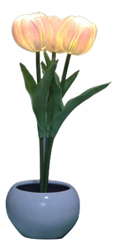 Nueva Luz Nocturna Usb Tulip Led Con Interruptor