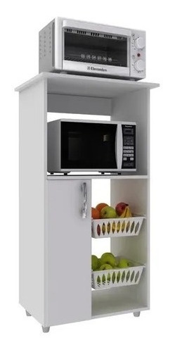 Mueble Para Horno Microonda Alto - Frutero