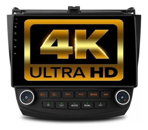 Honda Accord 2003-2007 Android 4k Gps Mirror Link Estereo Hd