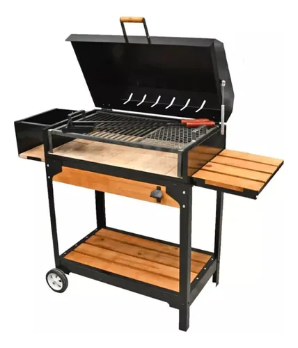 comprar Parrilla Chulengo Con Tapa, Tabla Y Funda Estilo Argento