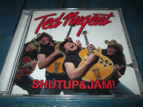 Cd Ted Nugent Shutup & Jam! Nuevo Italy 33b Importado 