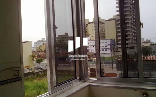 Apto De 1 Quarto, Vaga De Garagem, No Caiçara, Praia Grande
