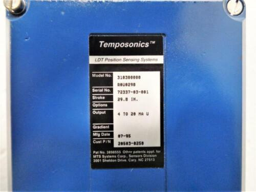 Mts Temposonics Ldt Position Sensing System 310300000 Ttv