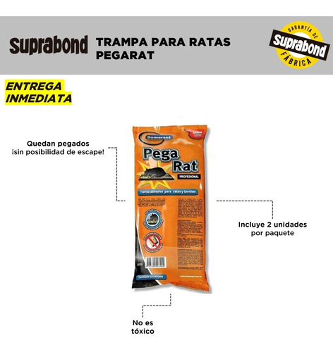 Trampa Adhesiva Suprabond Para Ratas Pegarat