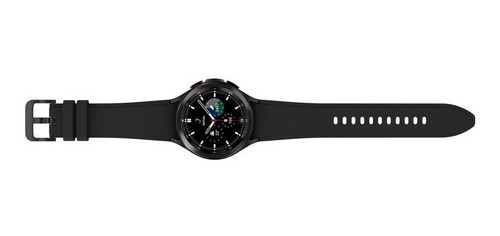 Samsung Galaxy Watch4 Classic (Bluetooth) 1.4" caja 46mm de acero inoxidable black, malla black de fluoroelastómero y bisel black de acero inoxidable SM-R890