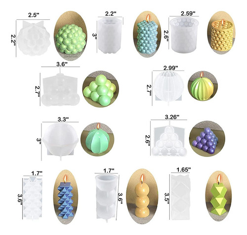- Moldes For Velas Con Burbujas, Divertidos Moldes For Hacer