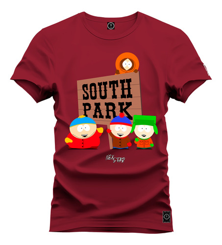 Camiseta Premium 100% Algodão South Park