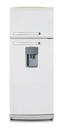 Heladera Bambi 2F1600D blanca con freezer 328L 220V