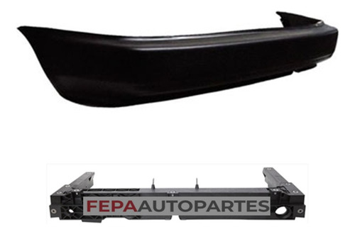 Paragolpes Trasero Honda Civic 1992 / 1994  Sedan 4 Puertas