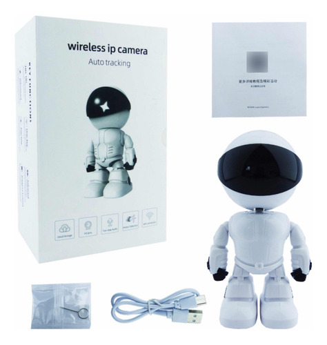 Camara De Vigilancia Ip Wifi Robot C/ Sensor D/ Mov Ap Yosee