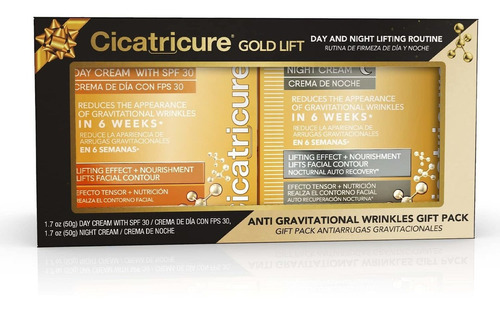 Cicatricure Gold Lift - Paquete De Regalo De Crema Antigravi