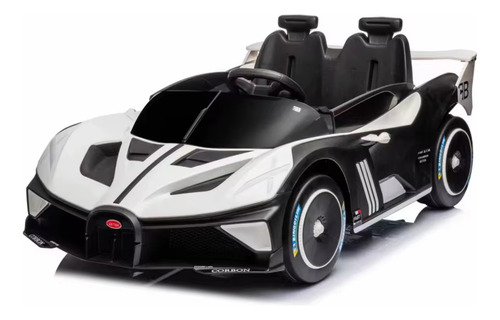 Montable Electrico Para 2 Niños Modelo Bugatti
