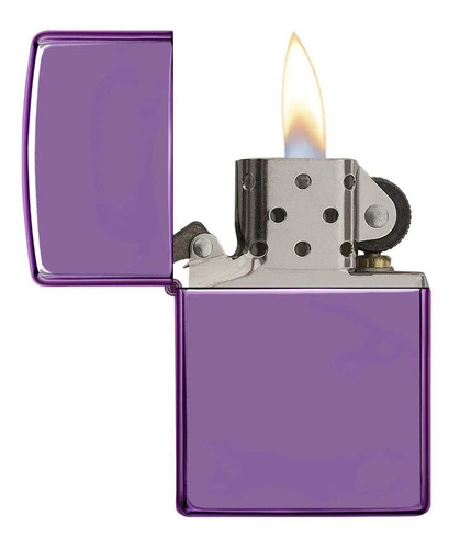 Encendedor Zippo Púrpura Pulido Clásico