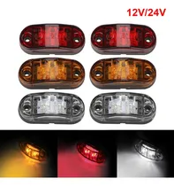 Comprar Luces Led Laterales Para Camiones Trailer Gandola 12v 24v