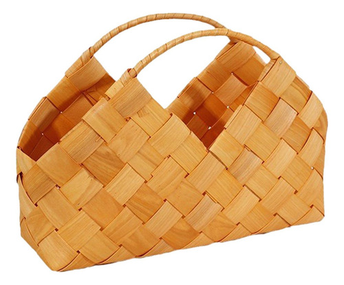 Cesta De Flores Tejida A Mano, Caja De Arreglo Floral,