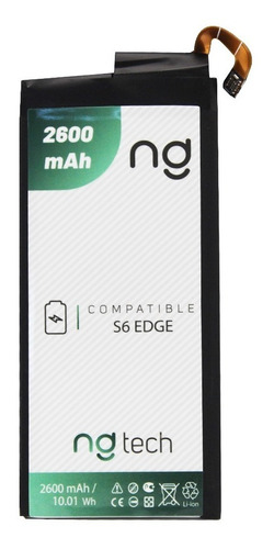 Bateria Para Samsung S6 Edge G925 Bg925abe Ngtech 2600 Mah