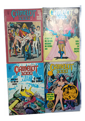 Coleçao Completa Camelot Em 4 Volumes 1 A 4 - 1988 (Usado)