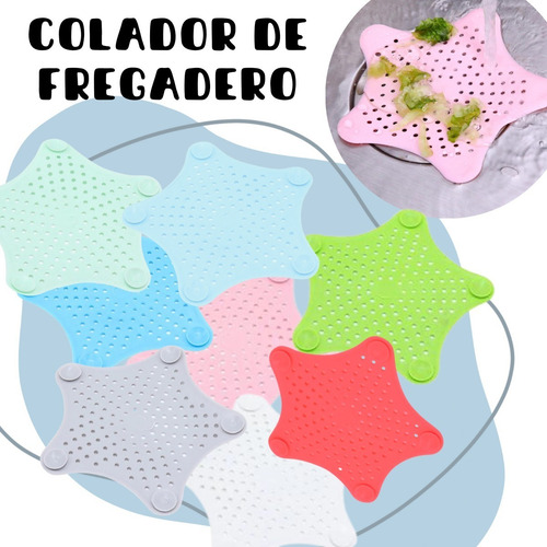 Dúo Filtro Colador Para Drenaje Ducha Fregadero Estrella