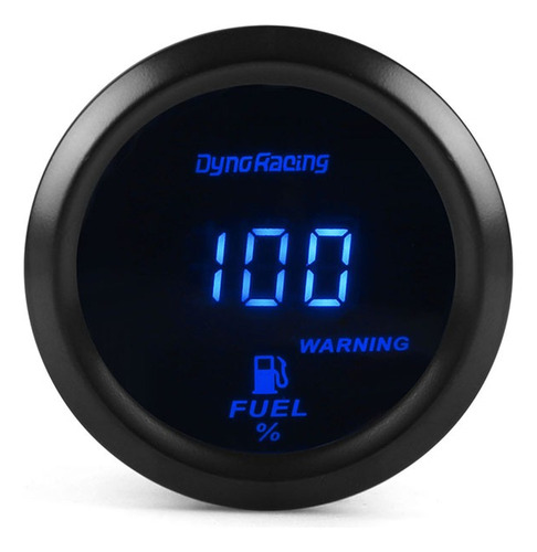 Indicador De Nivel De Combustible Dynoracing De 52 Mm Y 12