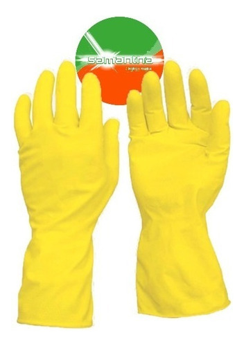 Guantes Domésticos Afelpados Samantha Talle 8 Grande