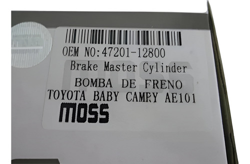 Bomba De Freno Toyota Baby Camry Ae101 47201-12800 Cr10