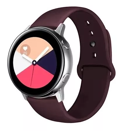 Malla Correa Perno Silicona 20 mm 22 mm Smartwatch