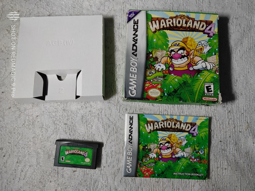 Warioland 4 Gba En Caja Original.