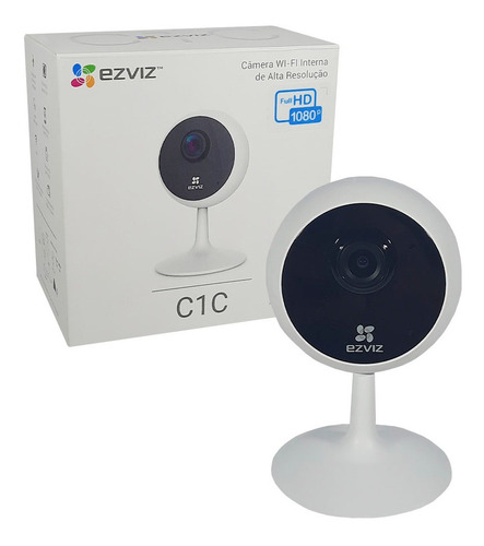 Babá Eletrônica Câmera Wifi Com Visão Noturna E Áudio Ezviz Voltagem 110v/220v