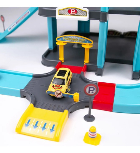 Brinquedo Posto Completo Garagem Divertida Pit Stop Carros