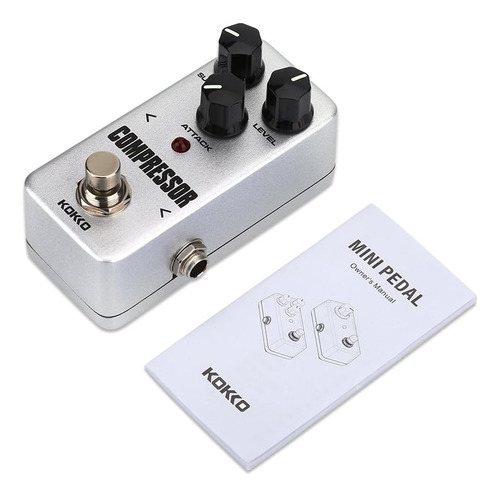 Pedal De Efecto Mini Compresor Sustain Guitarra Eléctr...