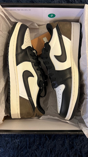 Jordan 1 Low Og Mocha Talle 9.5us (42 Arg) (Usado)