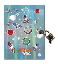 Comprar ** Diario Intimo Holográfico Planetas** Candado 