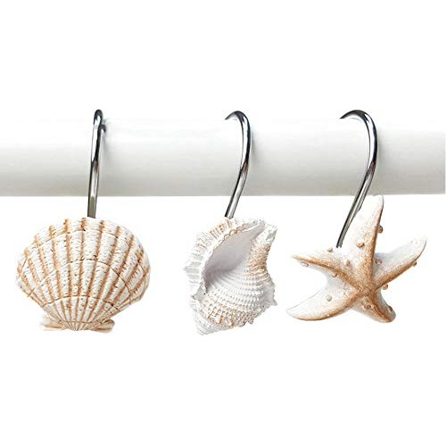 Grace Life 12 Pcs Fashion Decorative Starfish Seashell ...
