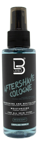 Level 3 Aftershave Cologne Post Afeitado Midnight 100ml