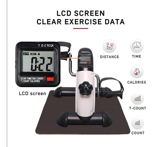 Mini Bicicleta Estática Para Ejercicio En Casa