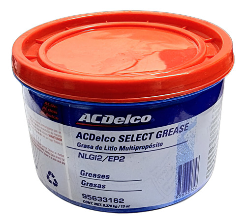 Grasa Litio Multiproposito Ambar Acdelco 370g