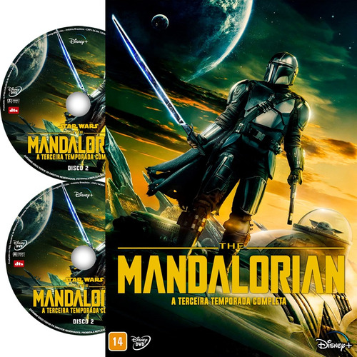Dvd Serie Star Wars - The Mandalorian - 3ª Temporada 