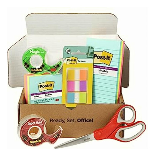 Post-it And Scotch Brand Essentials Pack, Suministros De