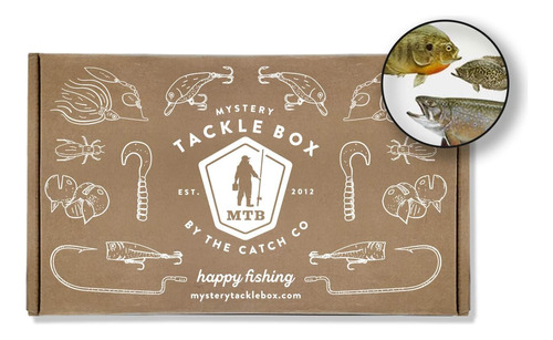 Catch Co Mystery Tackle Box Kit De Pesca De Trucha Y Panfish