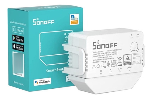 Sonoff Mini R3 Interruptor Inteligente 16a