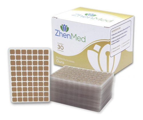 Ponto Ouro Micropore (caixa Com 30 Cartelas) - Zhenmed