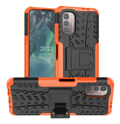 Carcasa Trasera Antigolpes De Doble Capa Para Nokia G21 Bump