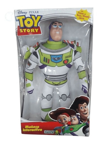 Muñeco Buzz Lightyear Toy Story Interactivo - Ditoys Premium