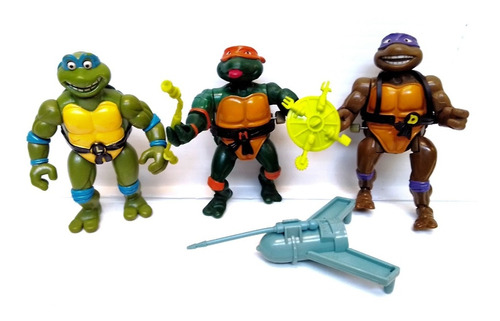 Turtles Ninja Vintage Lote Donatello Leonardo Tortugas Ninja